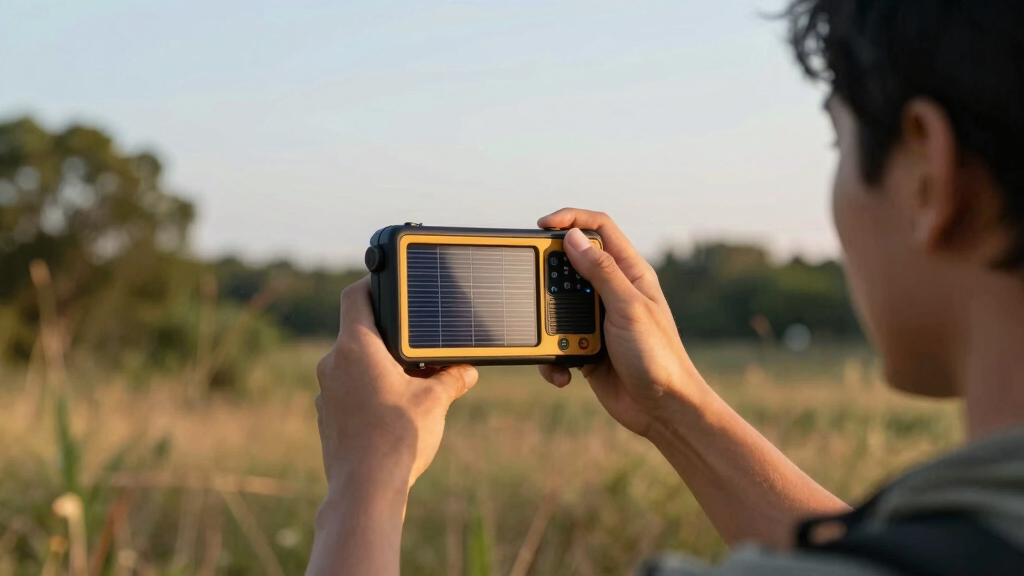 solar-powered emergency radios