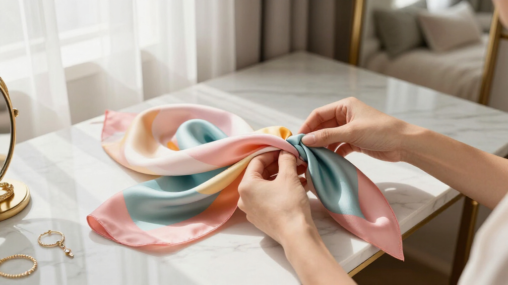 luxury silk scarves