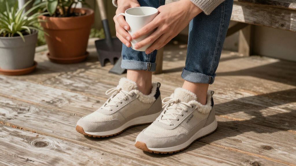 best fleece-lined sneakers