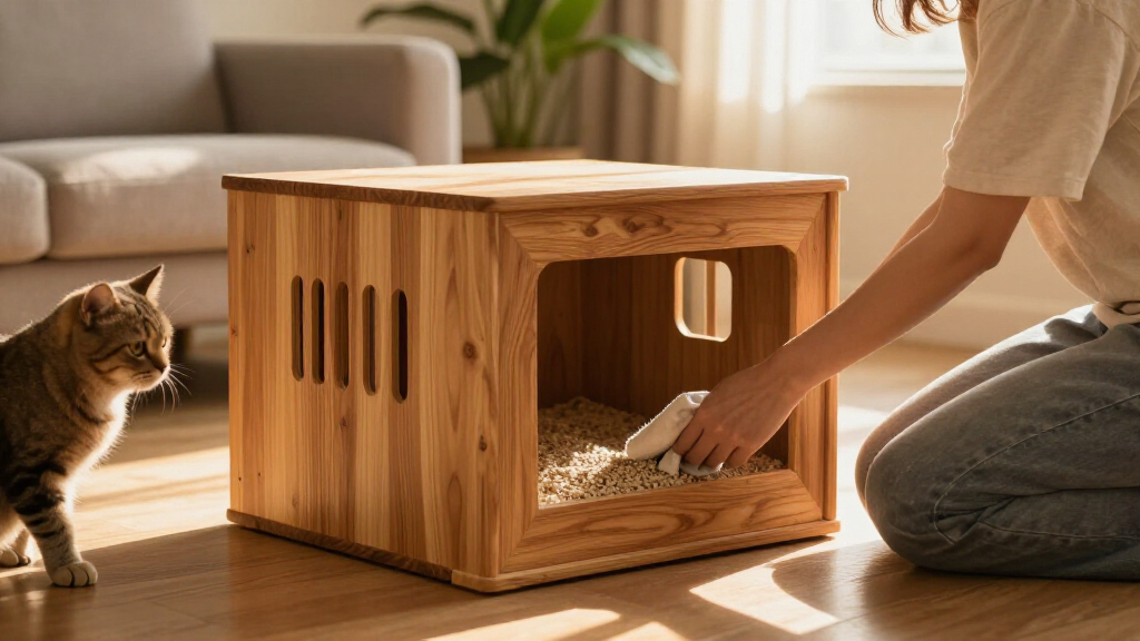 best cat litter box furniture