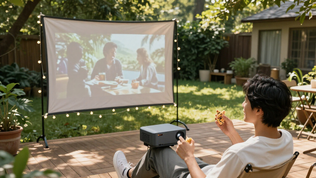 outdoor projectors