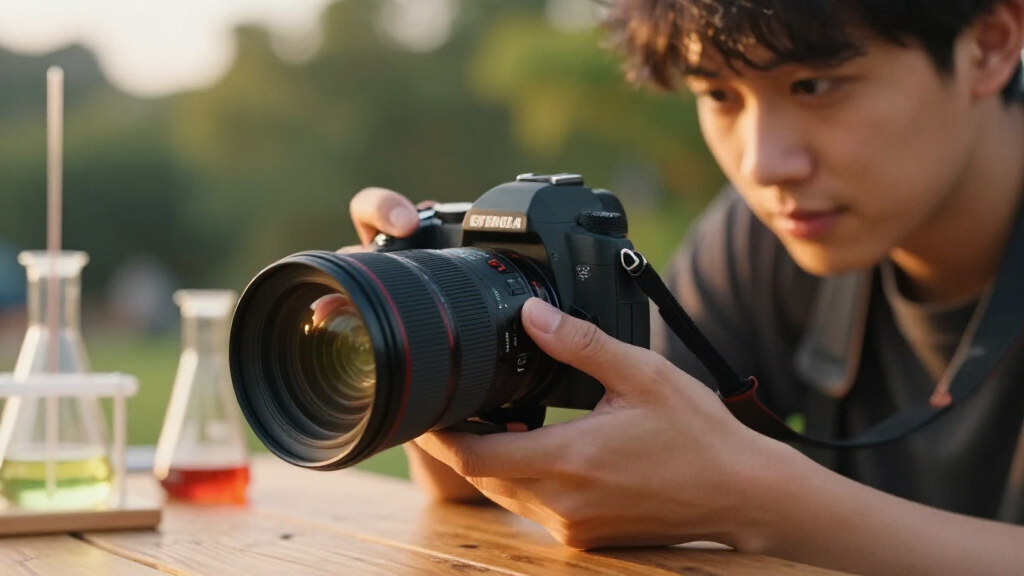tilt shift lens for stem content creators