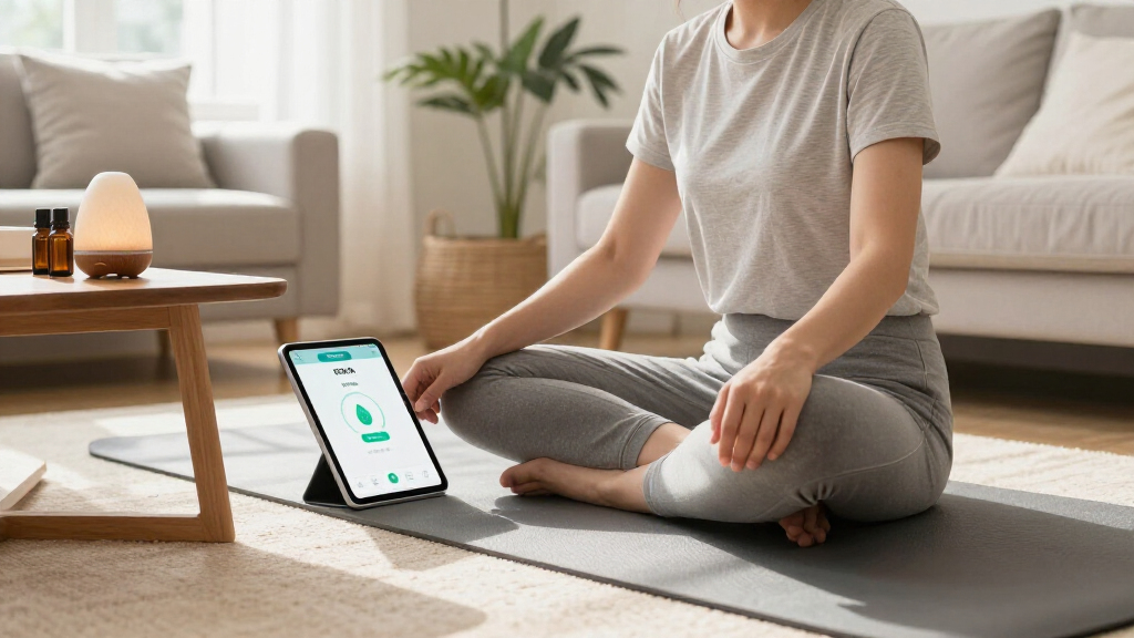 at-home wellness tech for stress relief