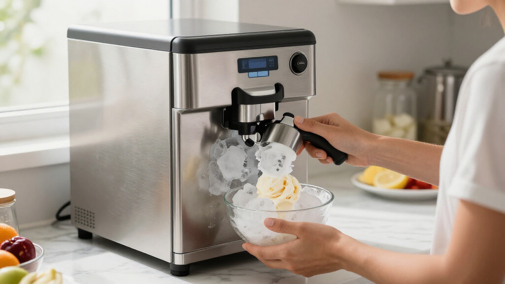 luxury ice machines for ice cream enthusiasts
