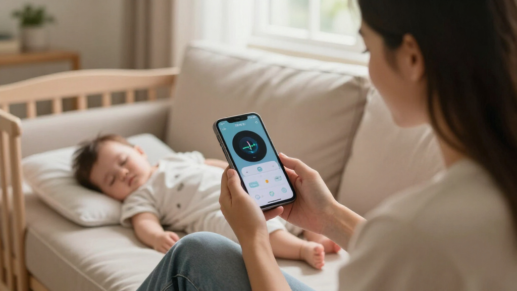 baby monitor with breathing sensor