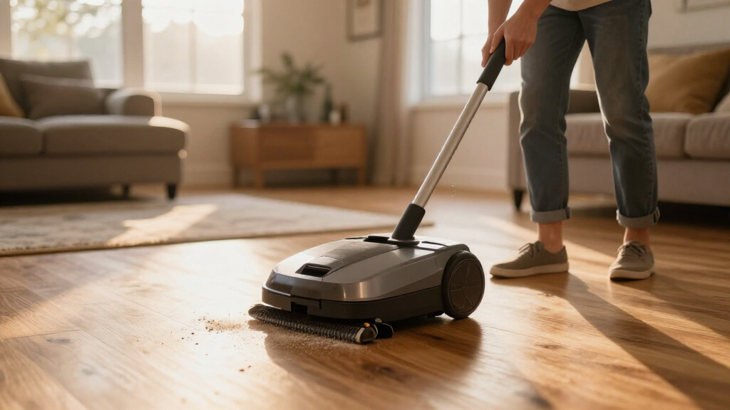 battery floor sweeper