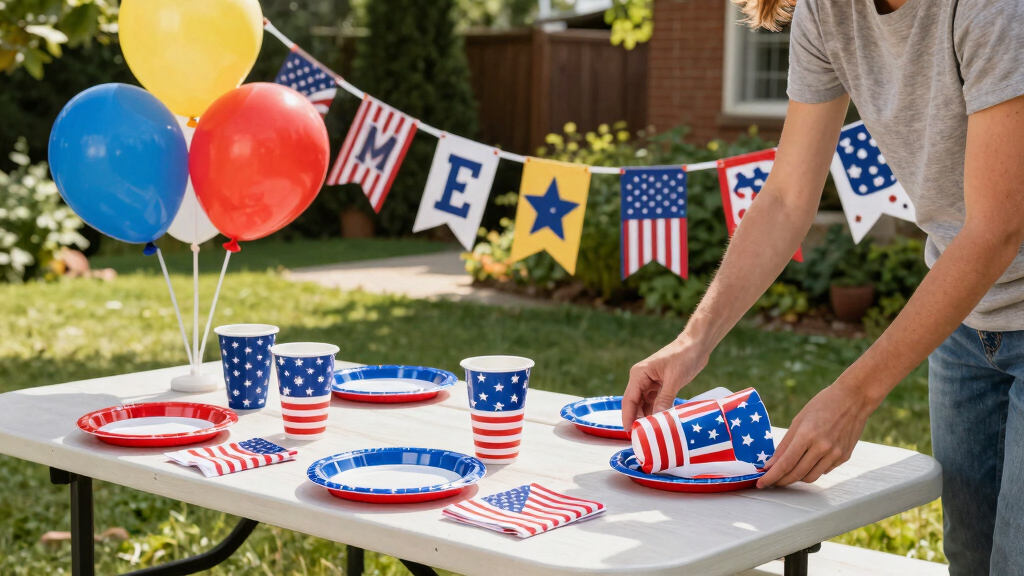 patriotic 4th of July party supplies