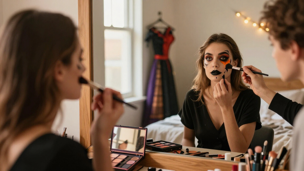 Halloween costume makeup kits