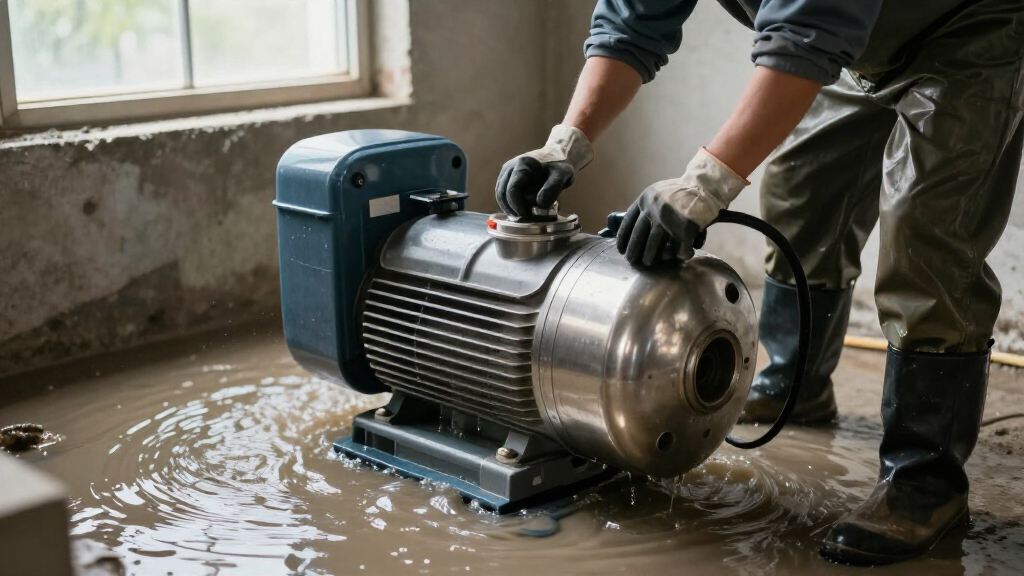 submersible utility pump high capacity