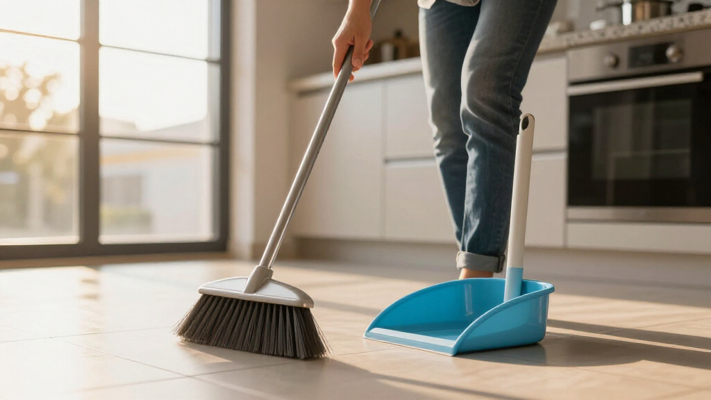 broom and dustpan sets