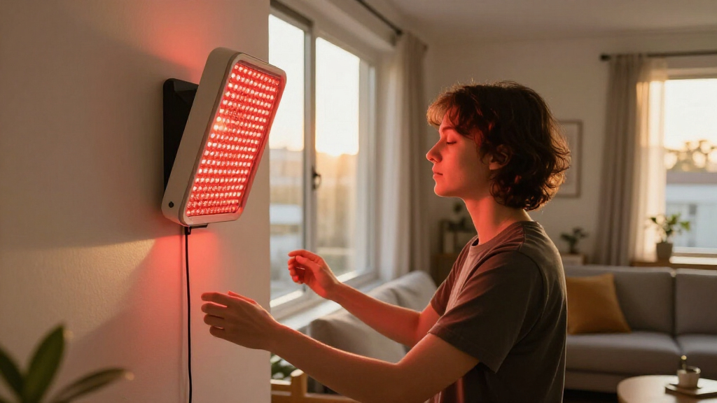 red light therapy panel for recovery