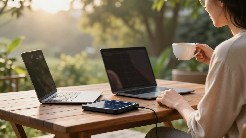 solar-powered laptop chargers
