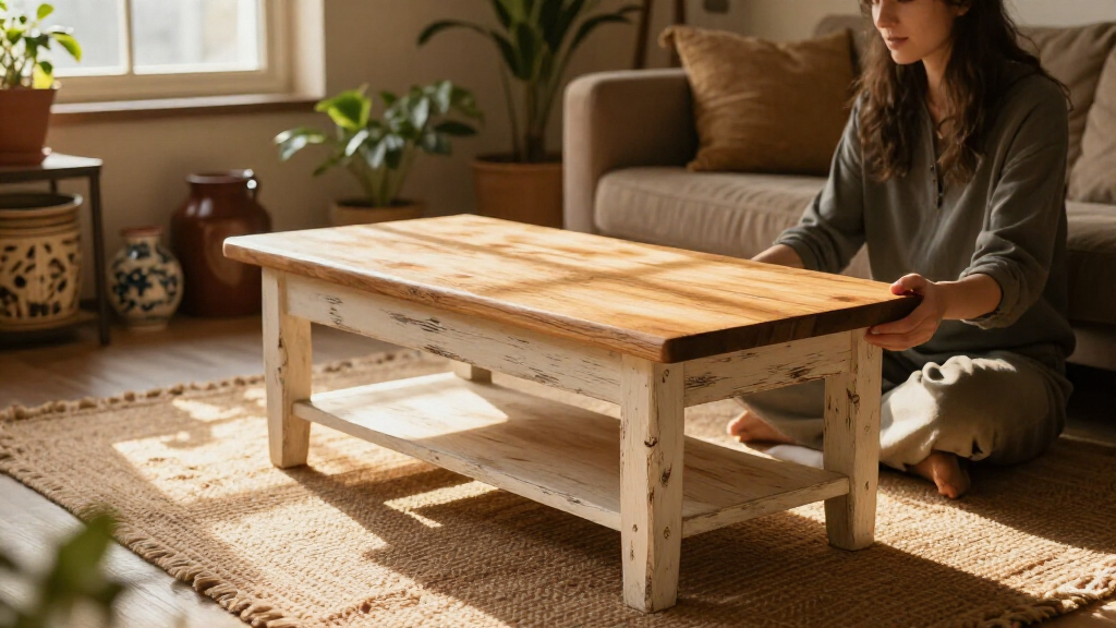 rustic farmhouse coffee tables