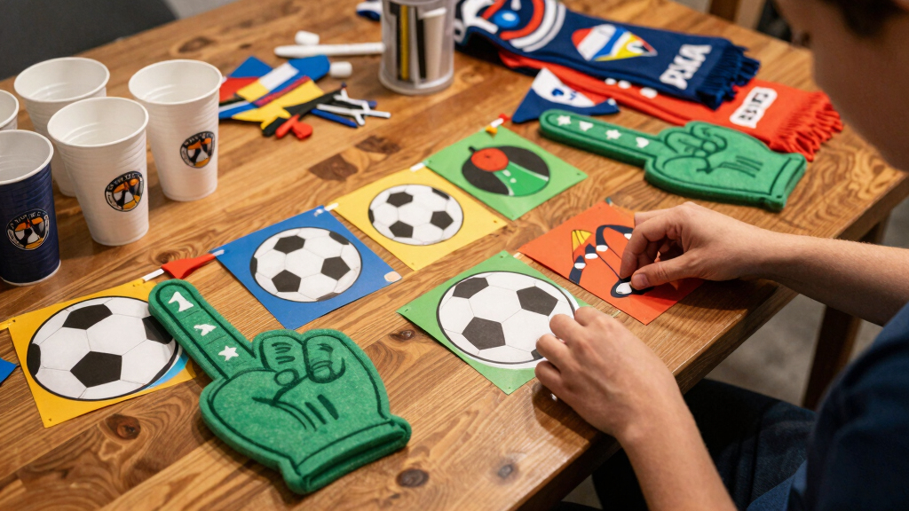 soccer fan party supplies