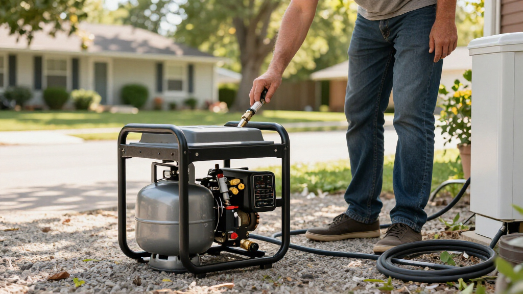natural gas portable generator