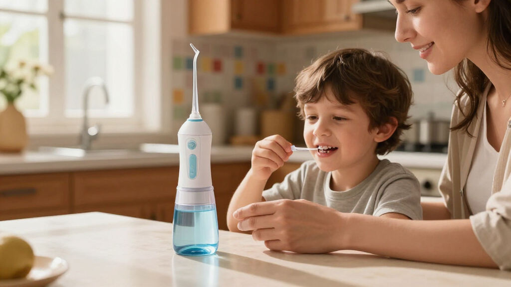 best countertop water flossers for braces