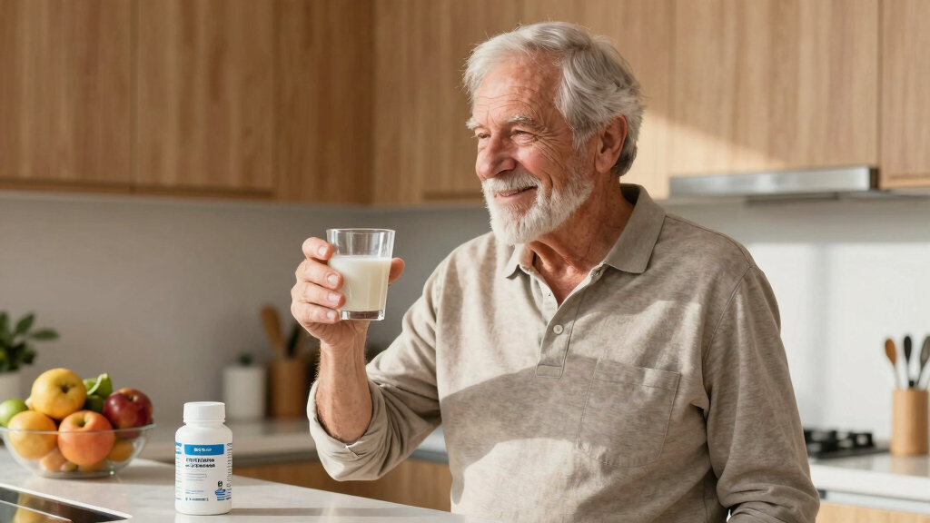 probiotic for elderly man
