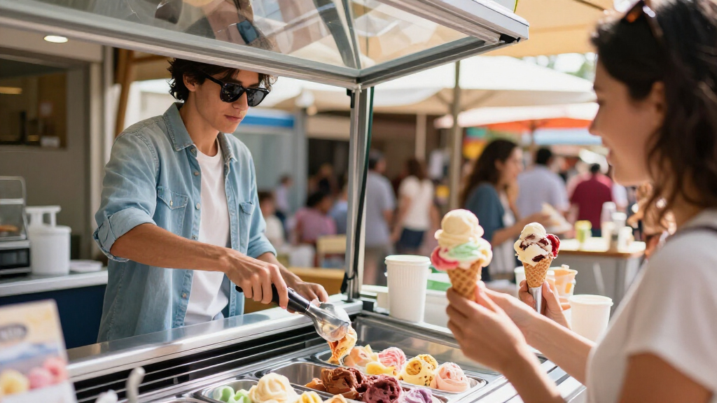 countericecream freezers