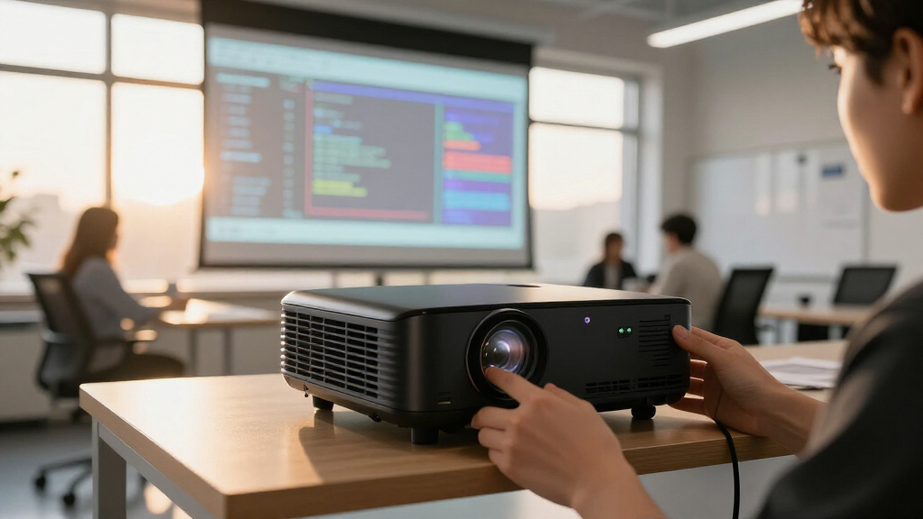 projectors for ai training rooms