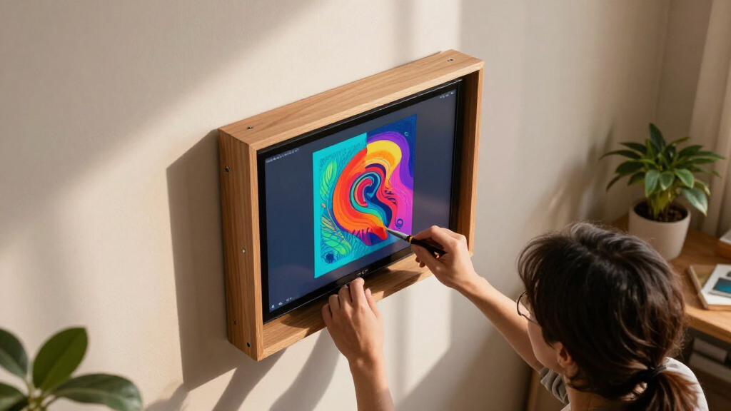 smart frames for digital art display