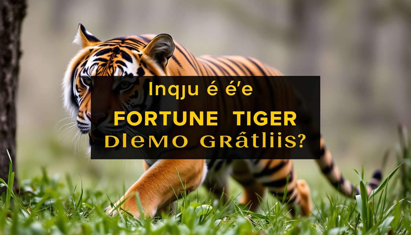 fortune tiger demo grátis — O que é o Fortune Tiger Demo Grátis?