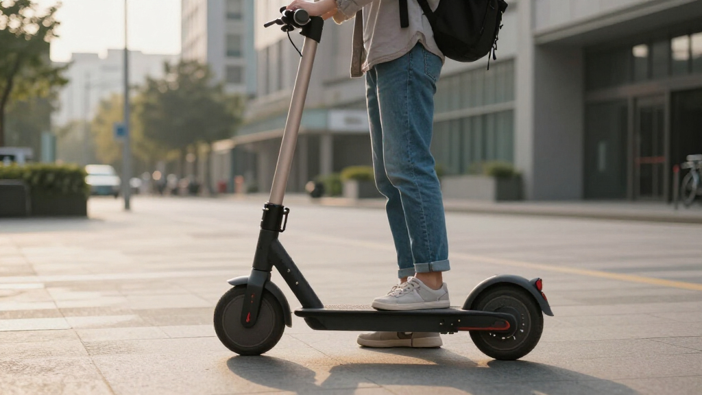 folding electric scooter for commuting