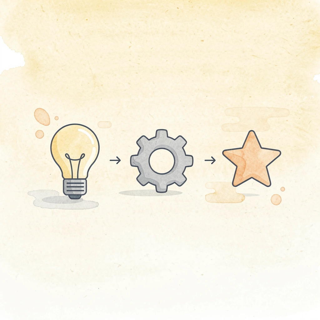 Three icons showing retirement planning coordination process