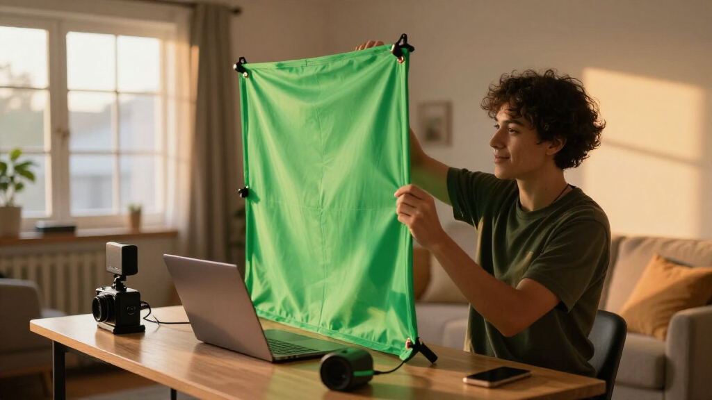 green screen kit for vr streaming