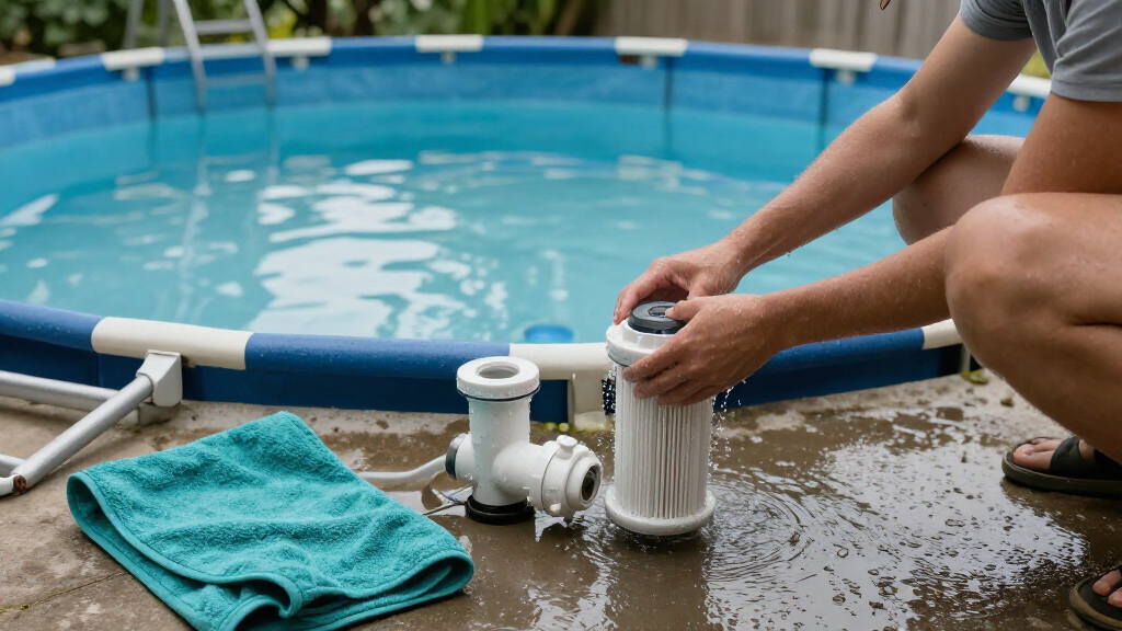 above ground pool pump filters