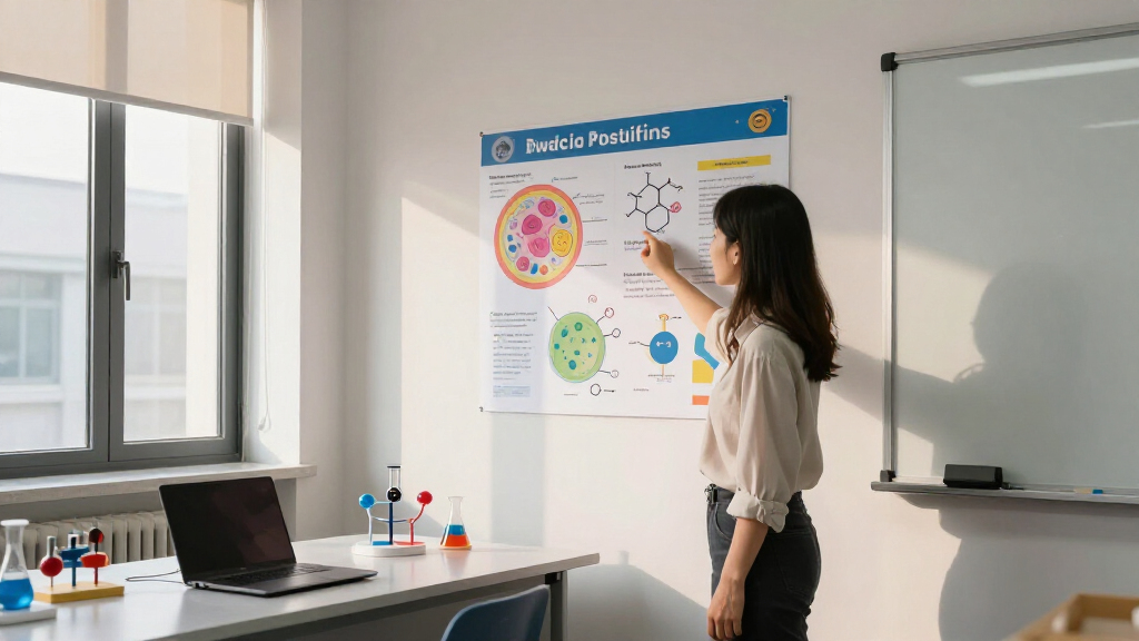 educational science reference posters