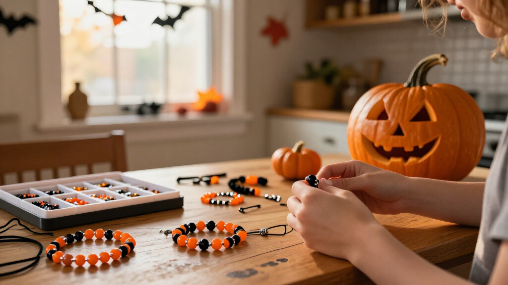 Halloween jewelry making kits