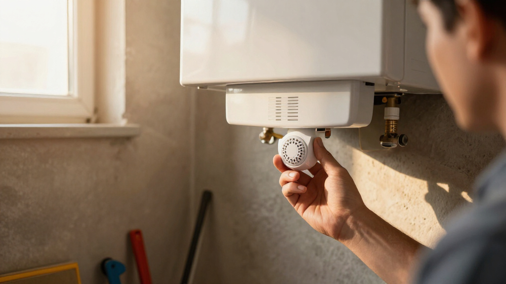smart water heater leak pan sensor