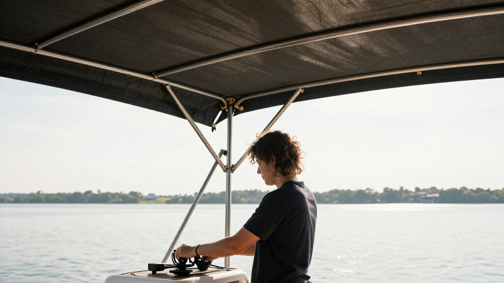 boat canopy shelter heavy duty