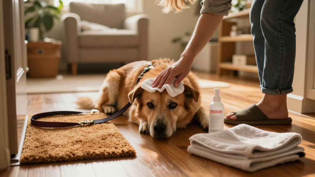 best pet grooming wipes and eye wash