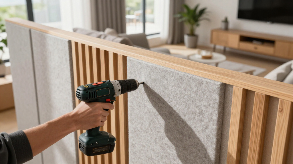 best acoustic slat wall panels felt backing