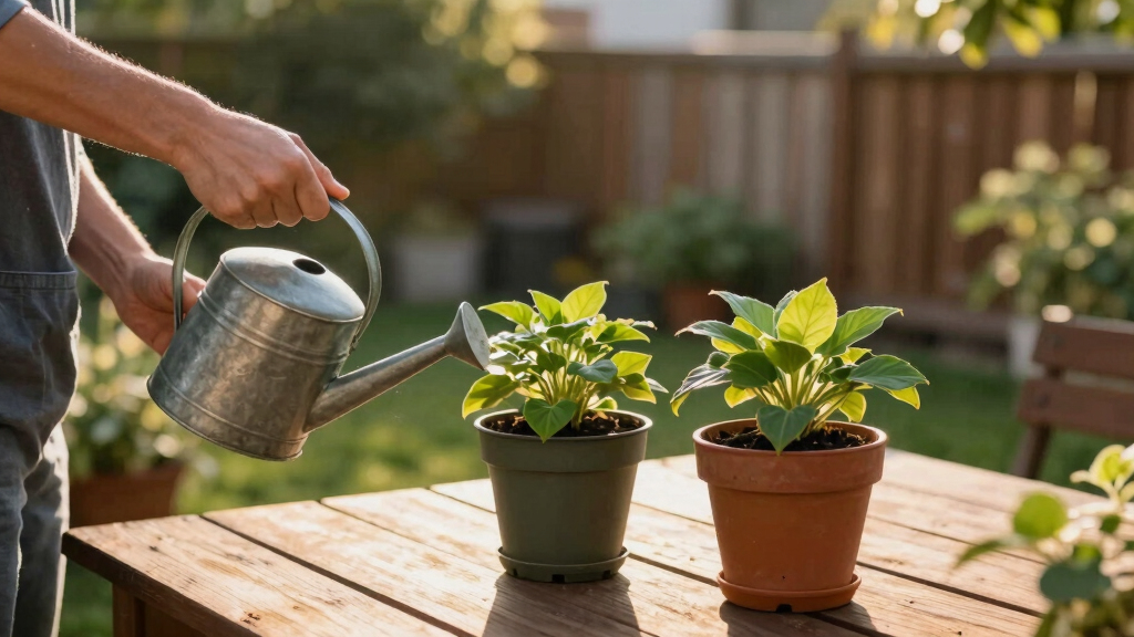 best shade container plants