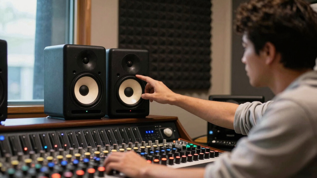 studio monitoring speakers