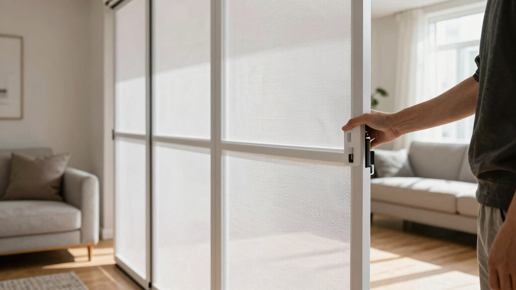 retractable screen doors