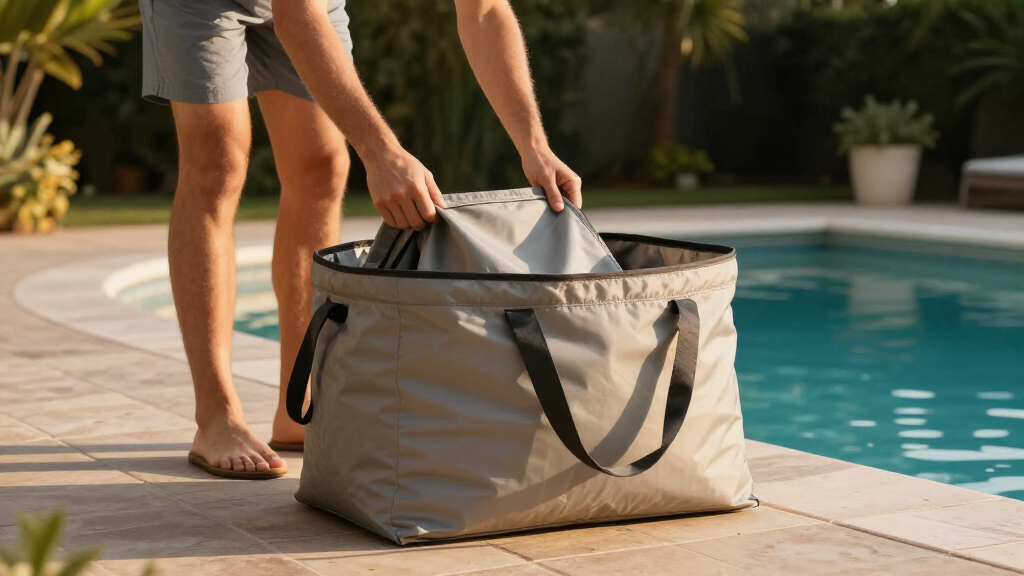 14 Best Pool Cover Storage Bags to Keep Your Pool Area Neat and Tidy