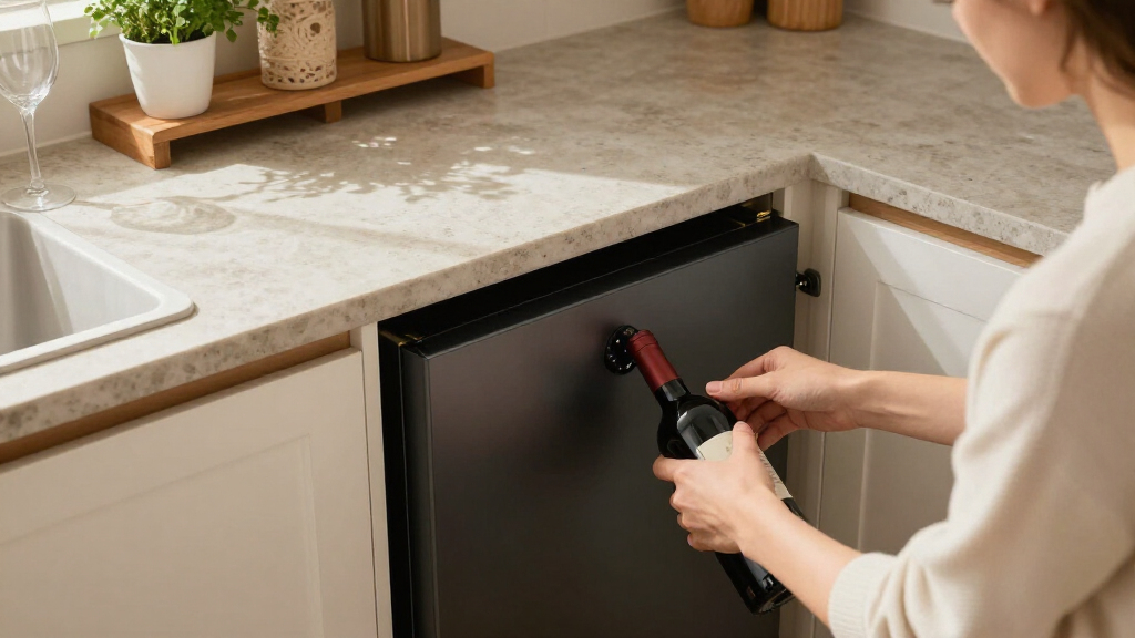 wine fridge for small spaces