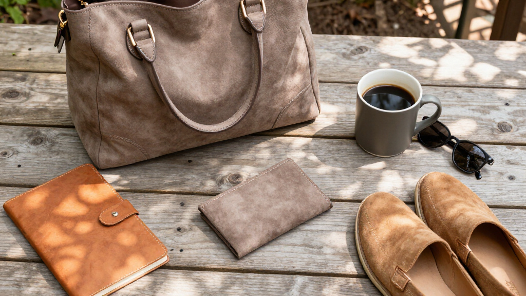 best suede fashion accessories