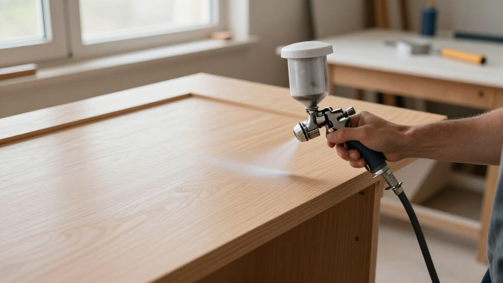 spray gun for cabinets