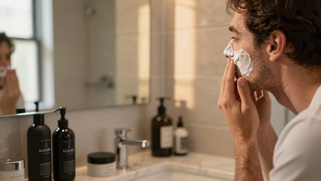 skincare products for men's grooming