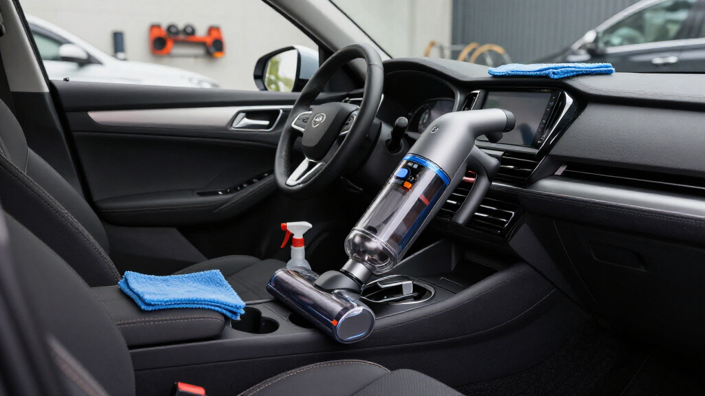 automotive interior cleaning tools