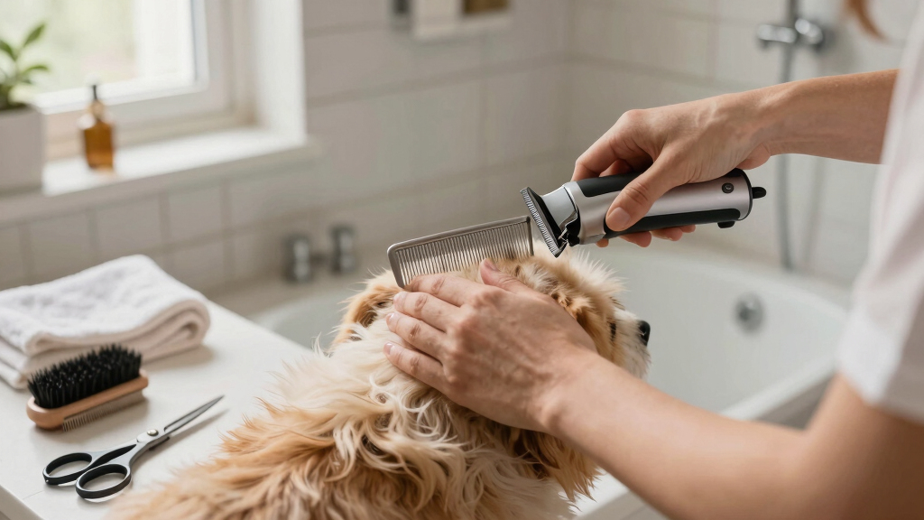 dog grooming tools