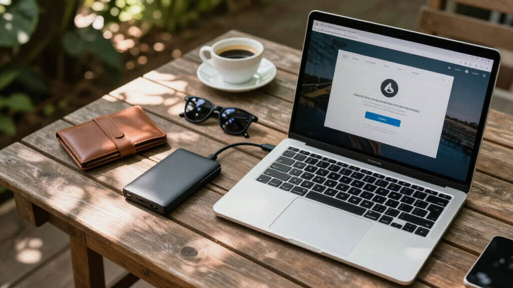 secure external drive for tax return backups