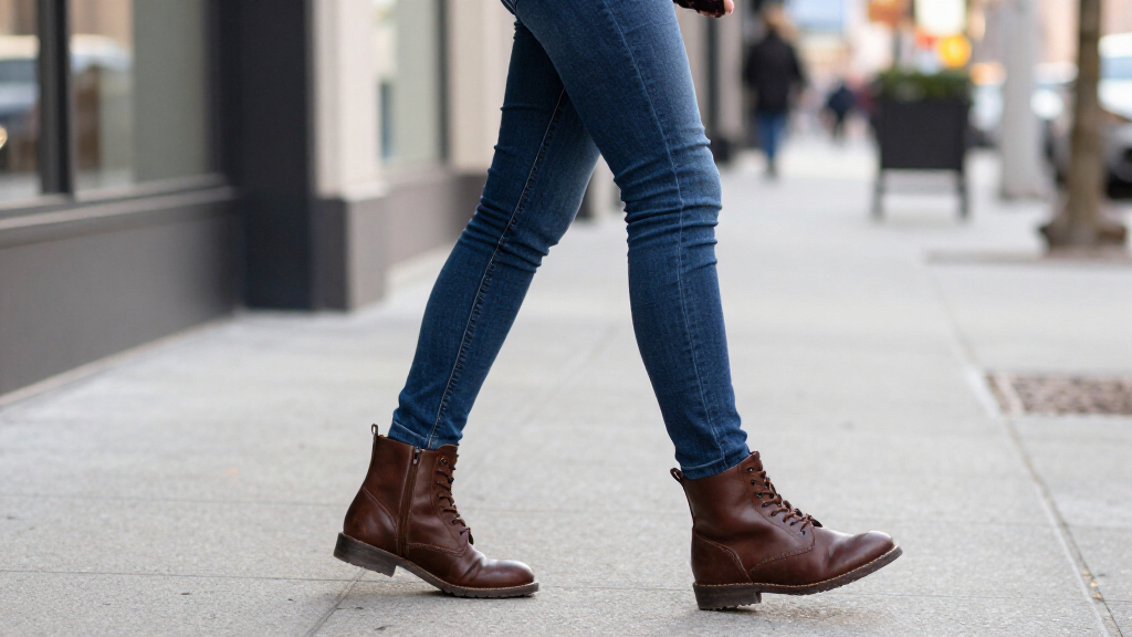 best boots to wear with jeans