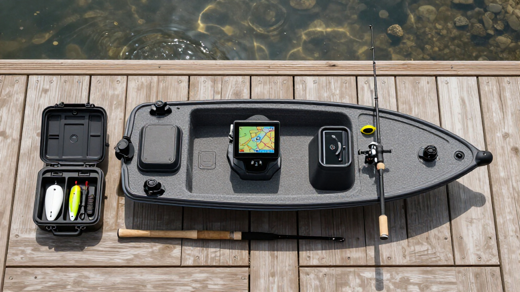 gps navigation fishing bait boat