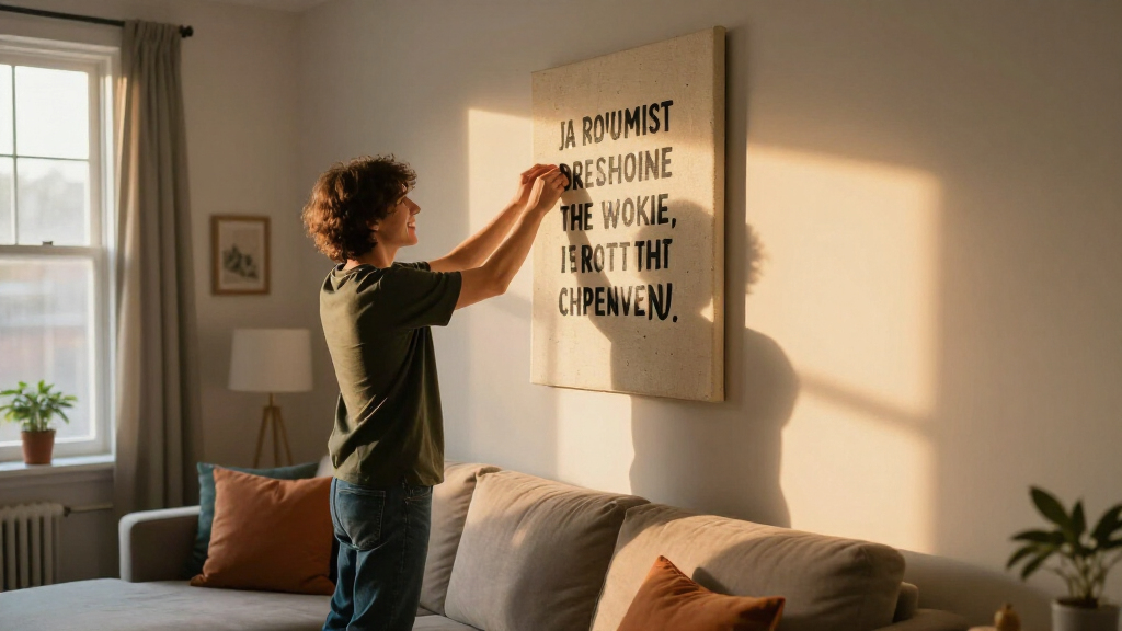 motivational quote wall art