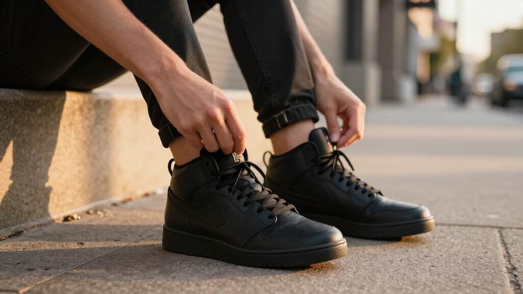 best all-black Jordan sneakers